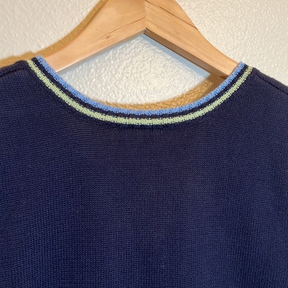 TALBOTS Knit Sweater Vest Boy Size 14 - Picture 8 of 10